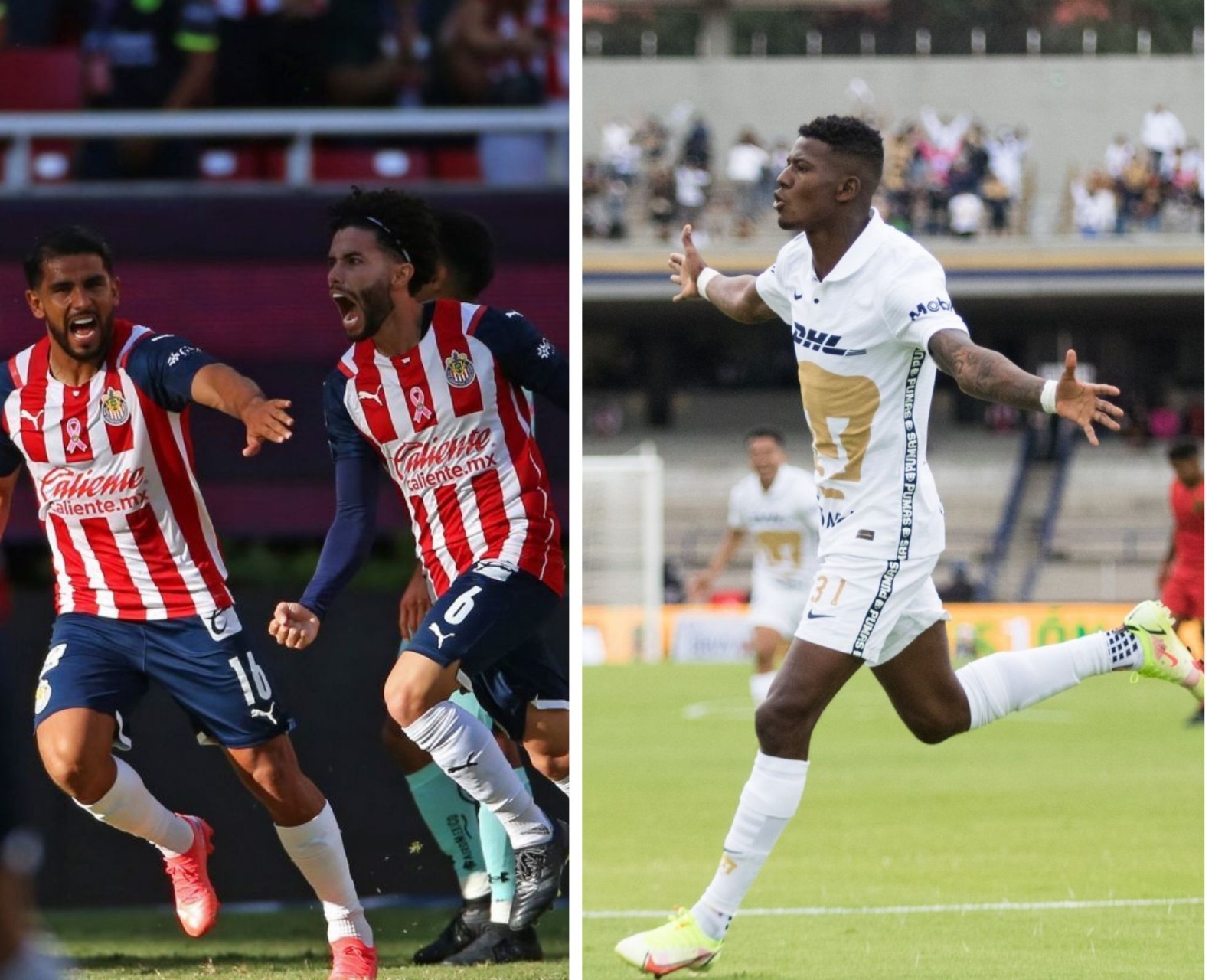 Con este triunfo Chivas llegó  a 17 puntos y el Toluca se quedó con 21 unidades