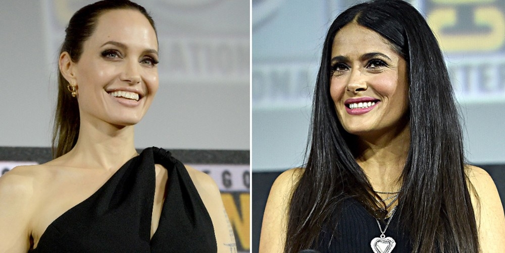 Salma Hayek y Angelina Jolie deslumbraron durante la alfombra roja de la premier de la nueva película de Marvel llamada “Eternals”. Salma Hayek y Angelina Jolie deslumbraron durante la alfombra roja de la premier de la nueva película de Marvel llamada “Eternals”.