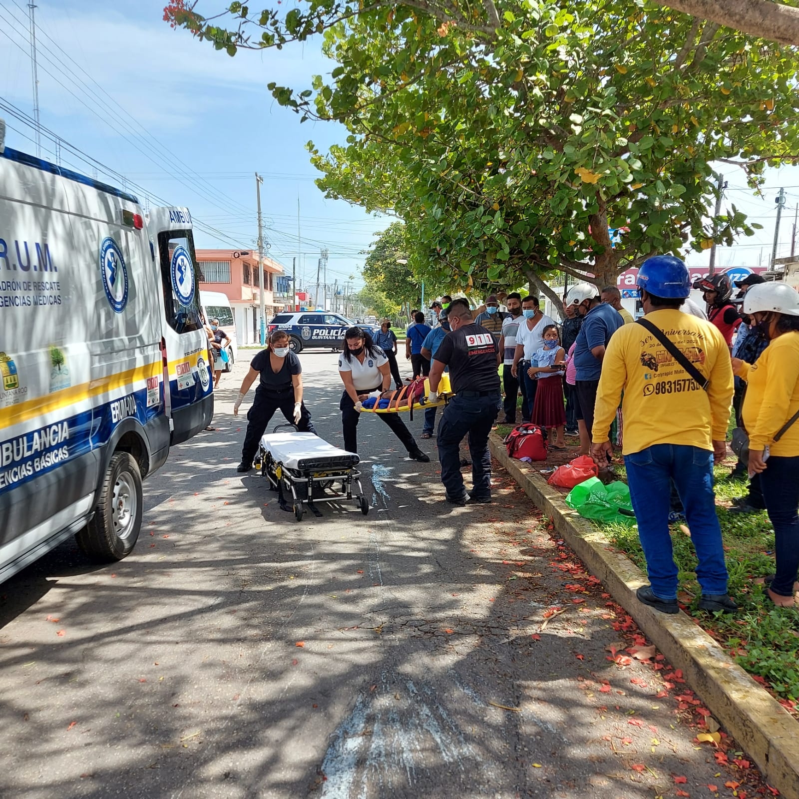 Algunas de las instituciones que apoyan con paramédicos y ambulancias en Chetumal se sostienen a base de donativos