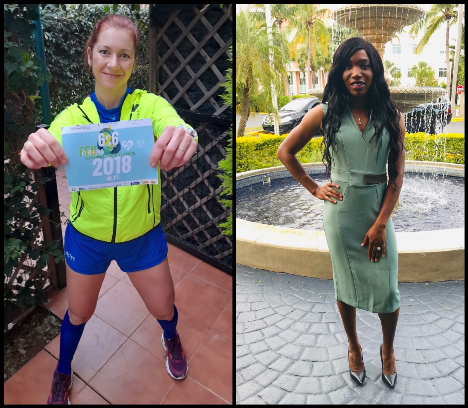 Novlene Williams-Mills y Natacha López han sido dos atletas sobrevivientes del cáncer Novlene Williams-Mills y Natacha López han sido dos atletas sobrevivientes del cáncer