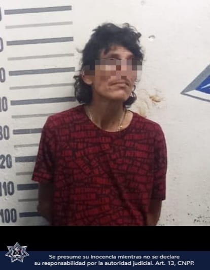 El detenido fue identificado como Marcos "N" de 52 años, originario del estado de Veracruz