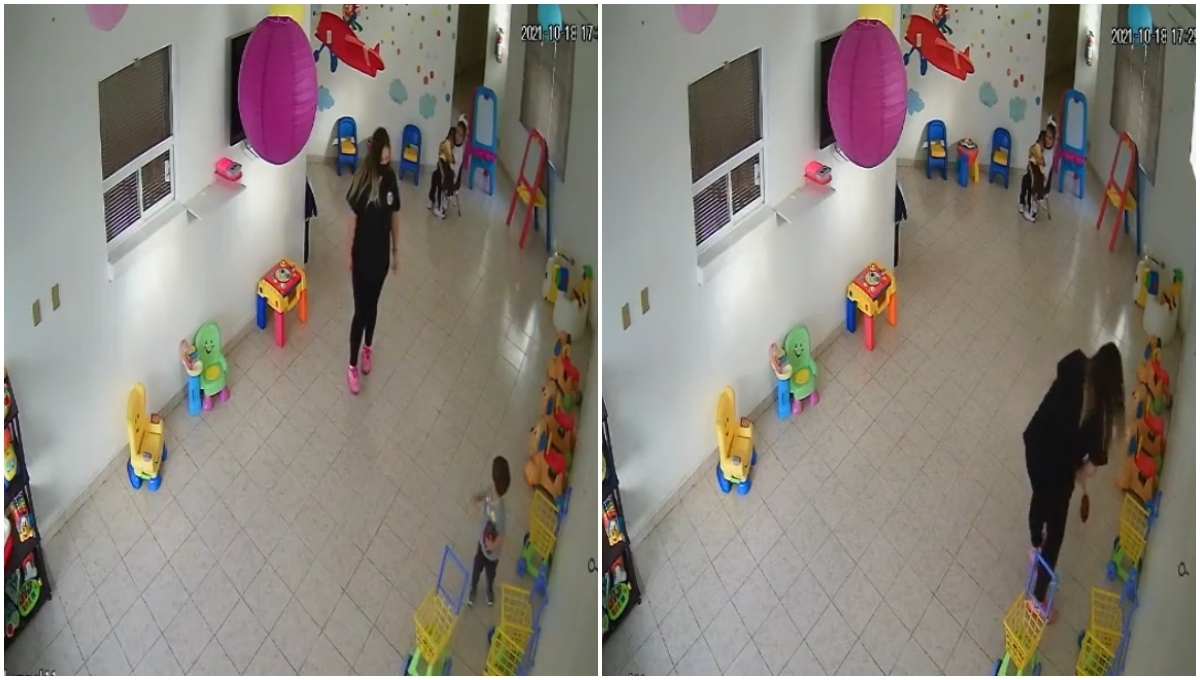Madres de familia exhibieron, a través de redes sociales, el abuso infantil contra niños y bebés en una guardería de Monclova, Coahuila Madres de familia exhibieron, a través de redes sociales, el abuso infantil contra niños y bebés en una guardería de Monclova, Coahuila