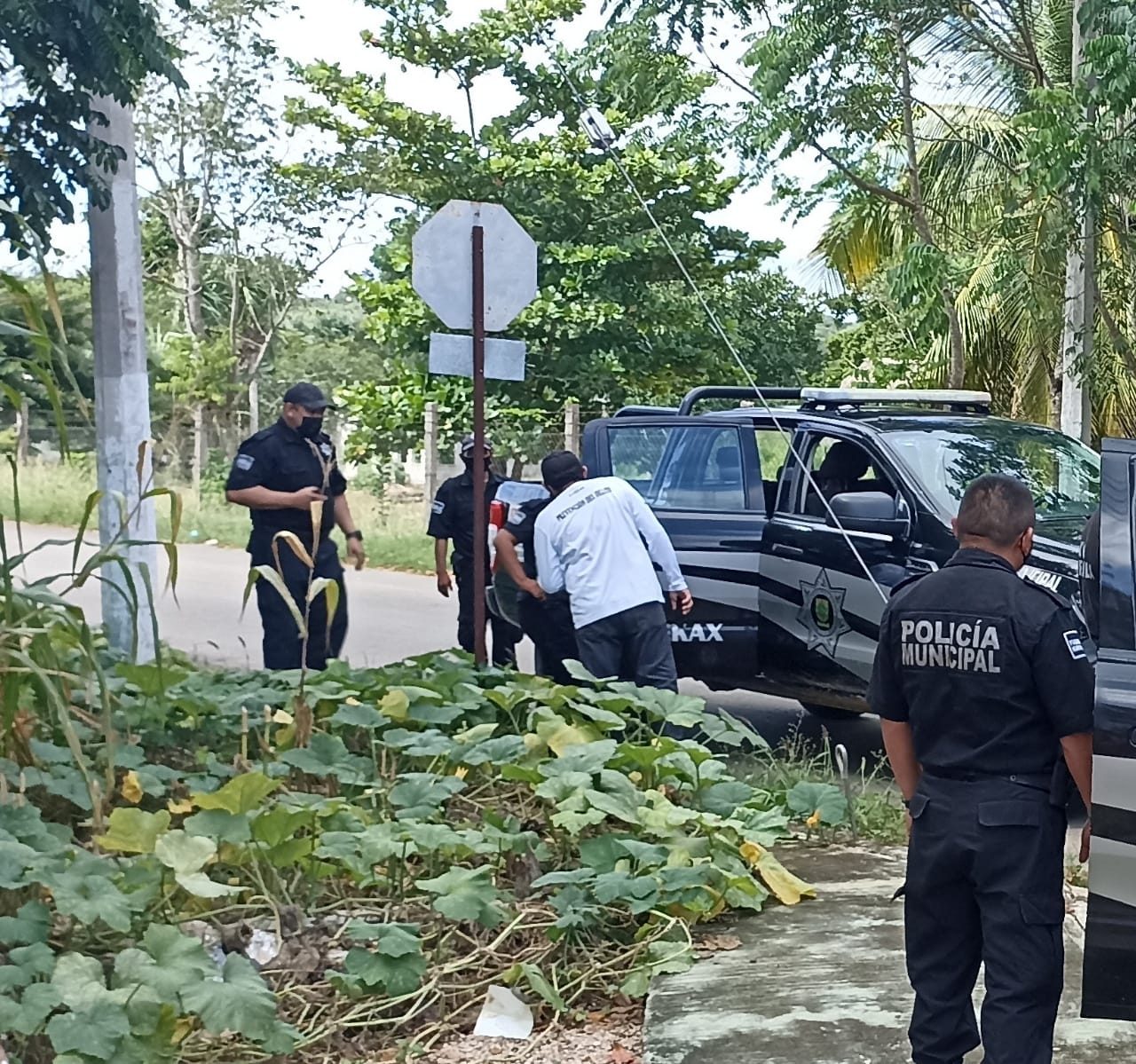 Asustada y descalza, niña de nueve años huye de su casa en Tekax por maltrato