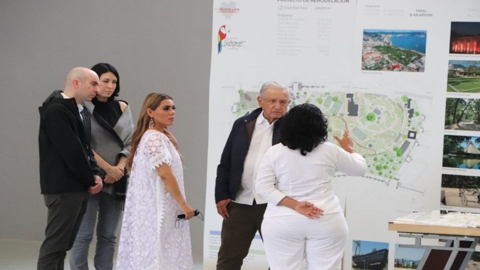 El mandatario resaltó la belleza del lugar y pidió que se respeten y cuiden las instalaciones El mandatario resaltó la belleza del lugar y pidió que se respeten y cuiden las instalaciones