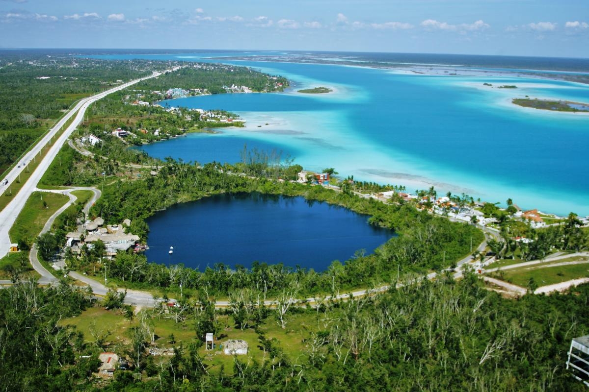 Los cenotes más bellos que podrás encontrar en Bacalar: MAPA