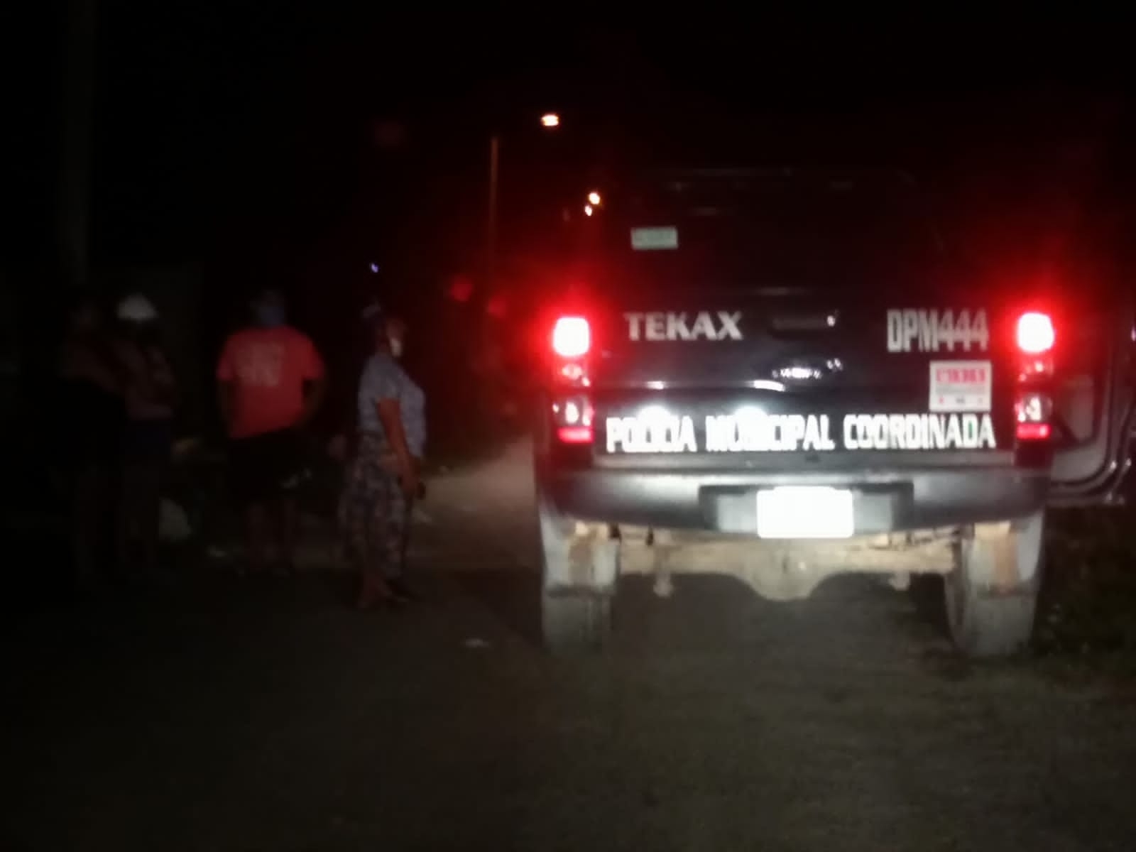 La víctima fue atendida por paramédico de la Cruz Roja