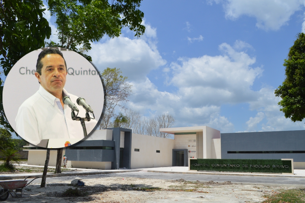 Una de las obras que se atrasaron en entrega fue el Hospital de Nicolás Bravo en Othón P. Blanco Una de las obras que se atrasaron en entrega fue el Hospital de Nicolás Bravo en Othón P. Blanco