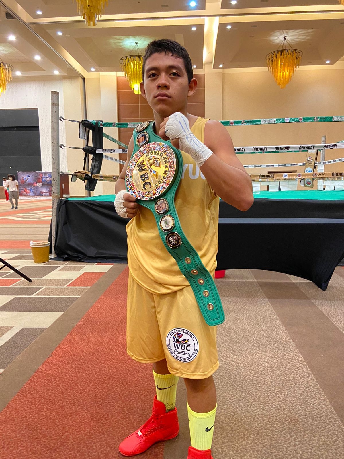El pugilista se impuso en la categoría de los 60 kilos El pugilista se impuso en la categoría de los 60 kilos