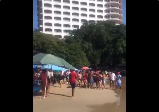 Según las autoridades el altercado generado por la inconformidad de un grupo de turistas que reclamaban el alto cobro en alimentos