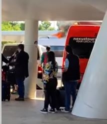 El siniestro ocurrió en la terminal dos del Aeropuerto Internacional de Cancún (AIC)