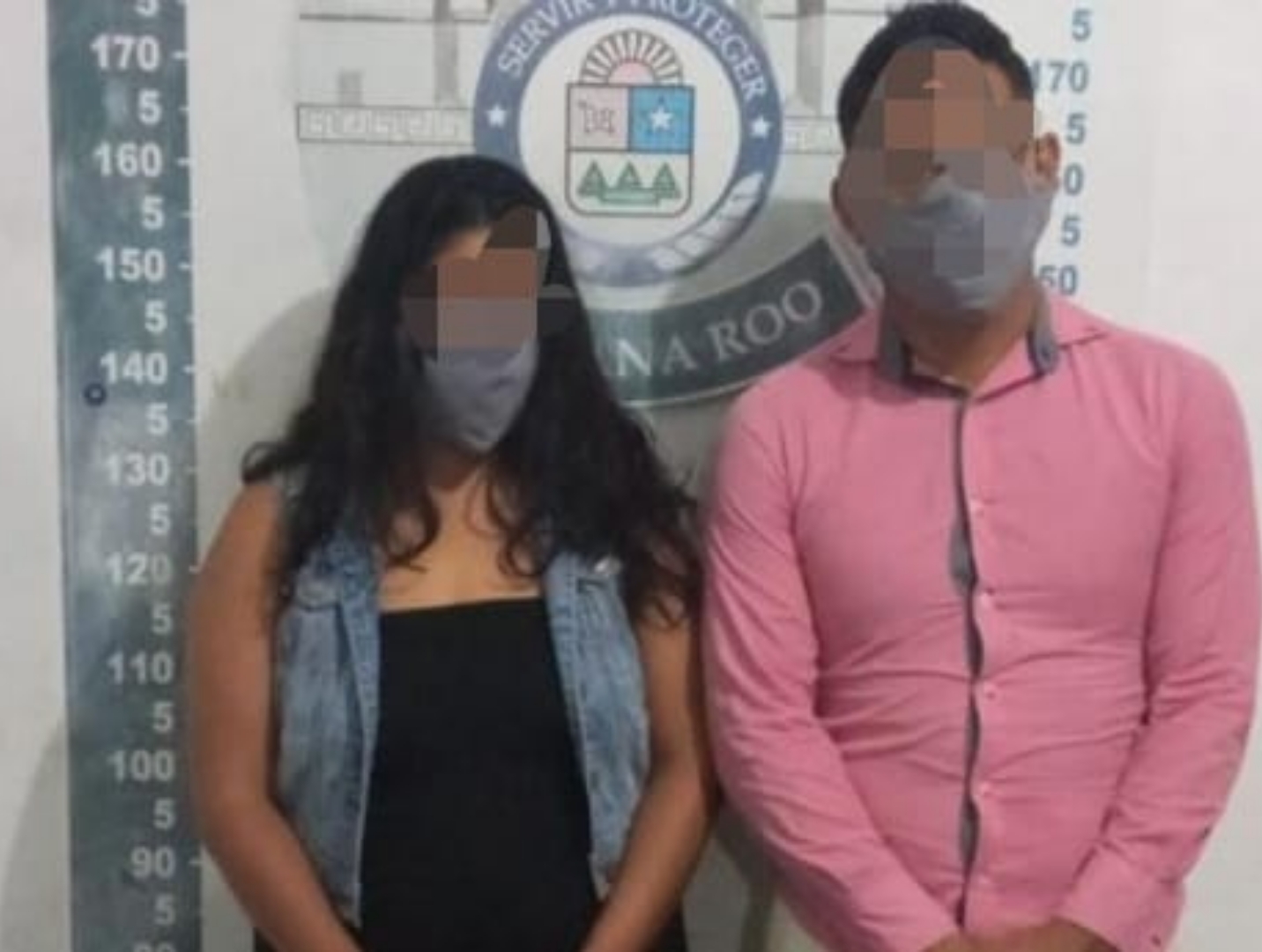 Los detenidos se identificaron como Juan “N” de 33 años y Cinthia “N” de 27 años
