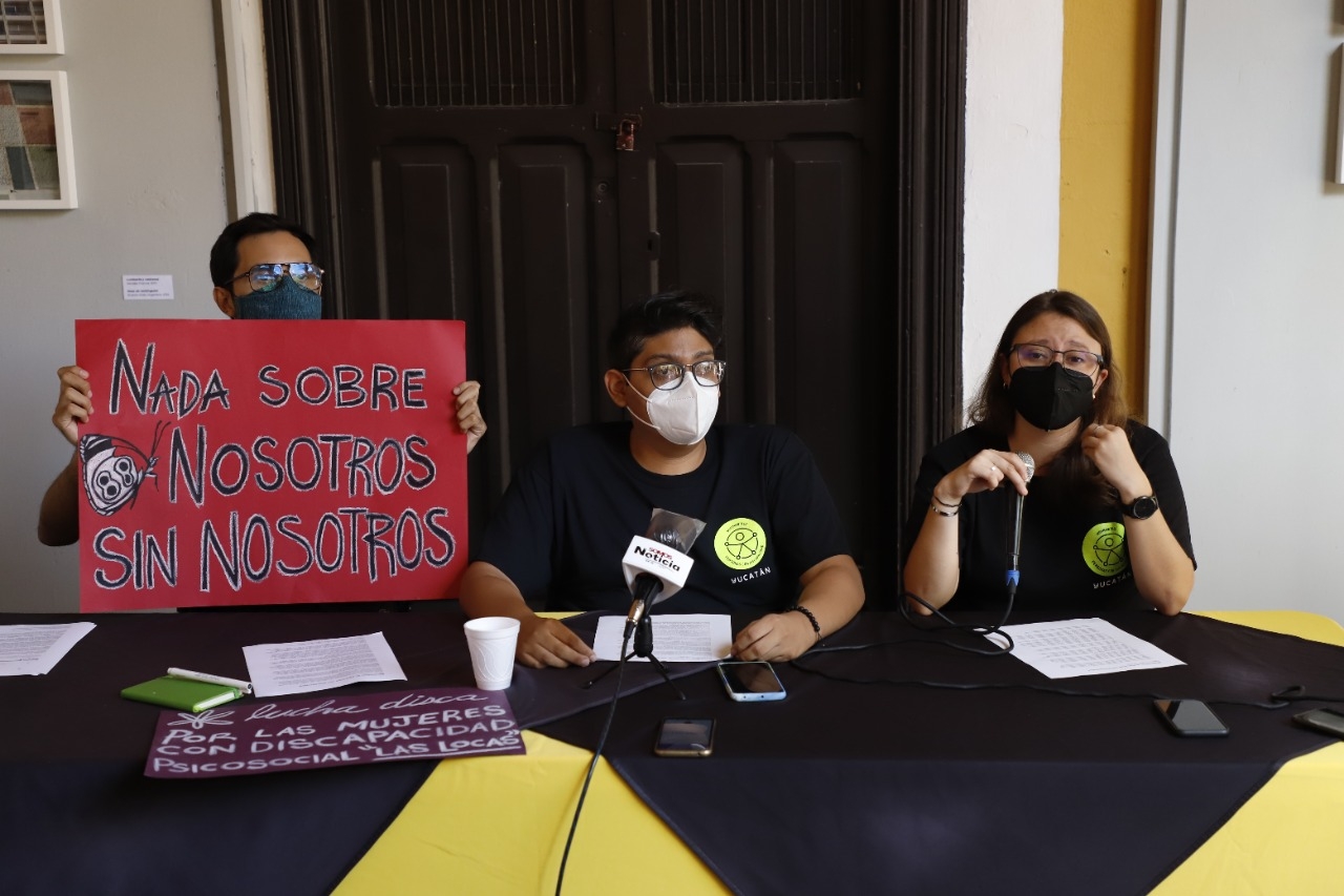 Los mienbros del del Movimiento de Personas Discapacitadas de Yucatán aseguran que son el 23% de la población y no son considerados Los mienbros del del Movimiento de Personas Discapacitadas de Yucatán aseguran que son el 23% de la población y no son considerados