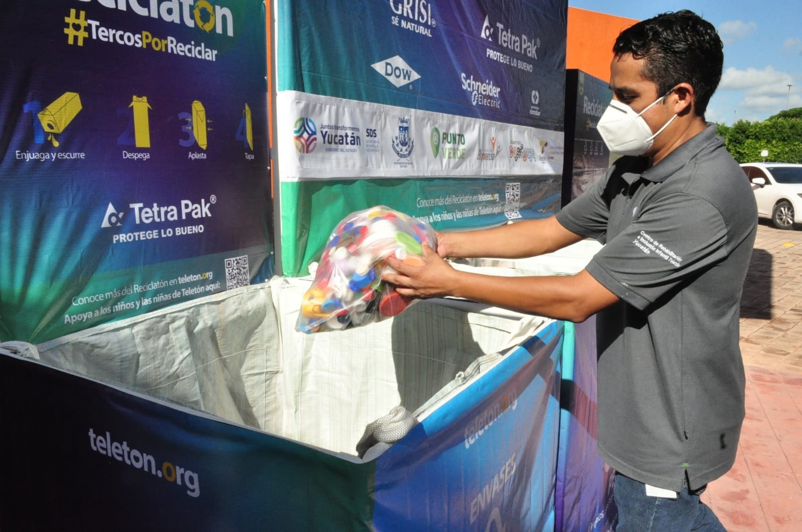 A nivel nacional, el Reciclatón busca reunir 200 toneladas, entre las 23 entidades A nivel nacional, el Reciclatón busca reunir 200 toneladas, entre las 23 entidades