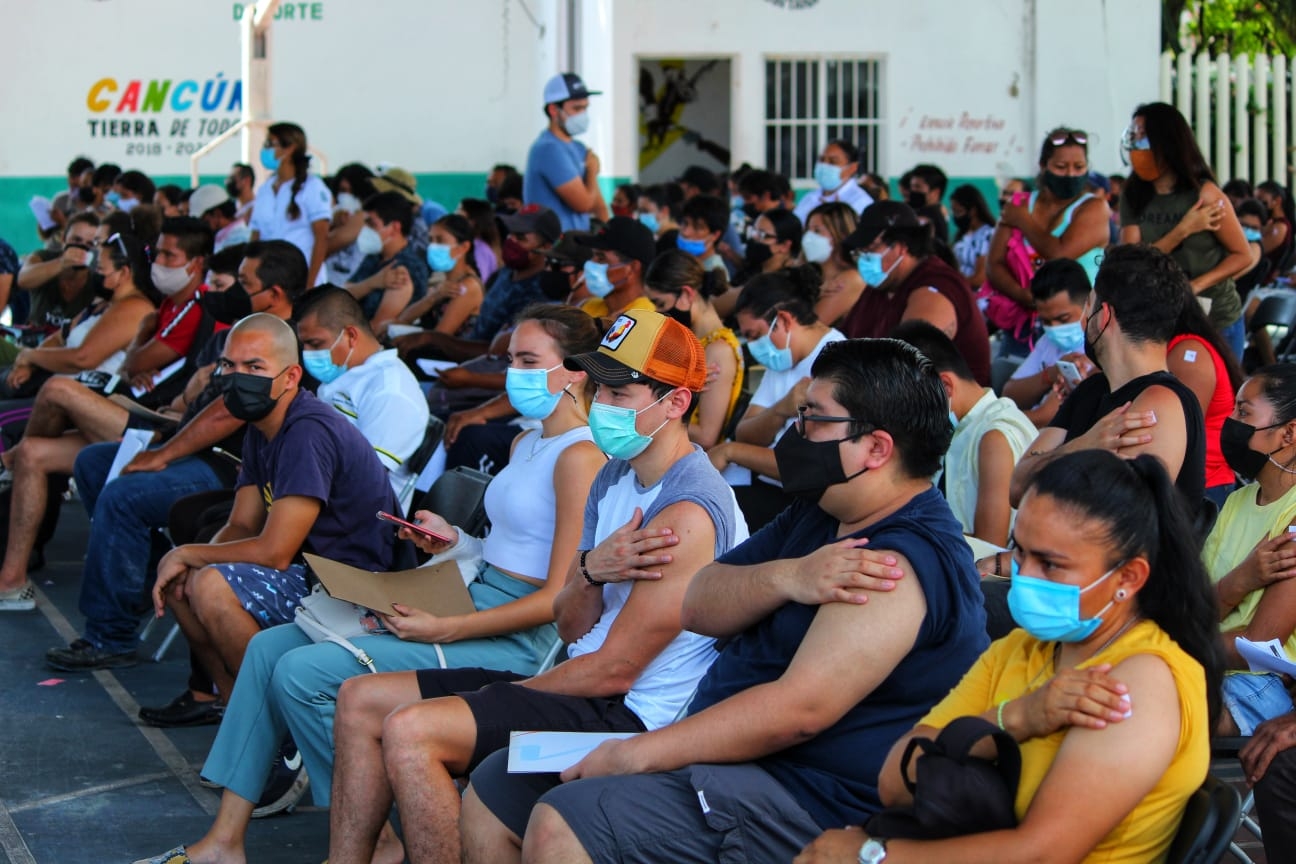 Las jornadas de vacunación anticovid se mantienen en algunos municipios de la Zona Norte de Quintana Roo