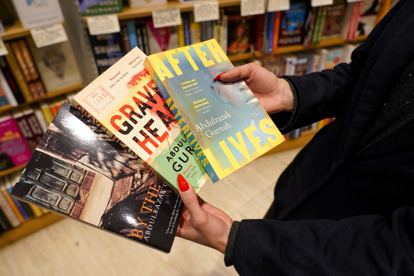 Gurnah es autor de 10 novelas, entre ellas “Memory of Departure”, “Pilgrims Way”, “Paradise” Gurnah es autor de 10 novelas, entre ellas “Memory of Departure”, “Pilgrims Way”, “Paradise”