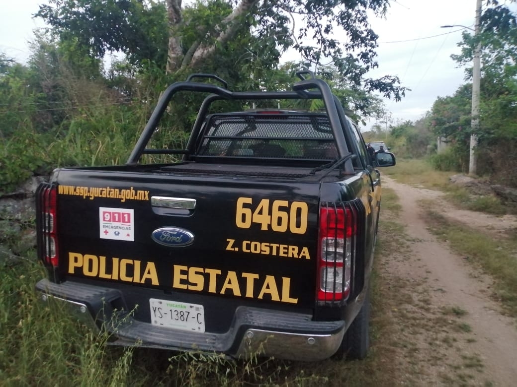 En cuestión de minutos fue sacada de montes cercanos a la carretera que conduce a Muxupip