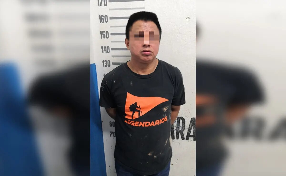 El hombre fue asegurado y puesto a disposición de la Fiscalía General del Estado, en donde se determinará su situación legal El hombre fue asegurado y puesto a disposición de la Fiscalía General del Estado, en donde se determinará su situación legal