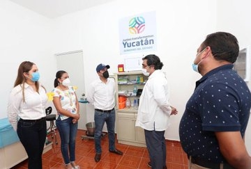 A través de su cuenta de Twitter el mandatario estatal compartió algunas fotografías de la visita A través de su cuenta de Twitter el mandatario estatal compartió algunas fotografías de la visita