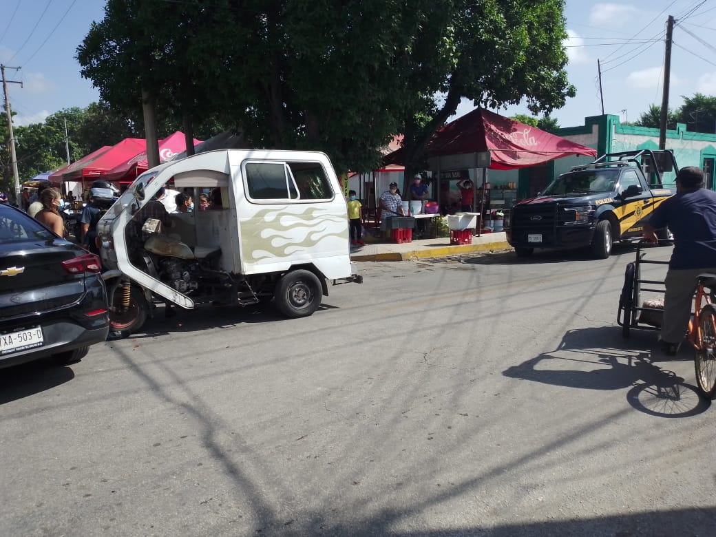 Al lugar llegaron los elementos de la Policía Municipal y socorristas Al lugar llegaron los elementos de la Policía Municipal y socorristas