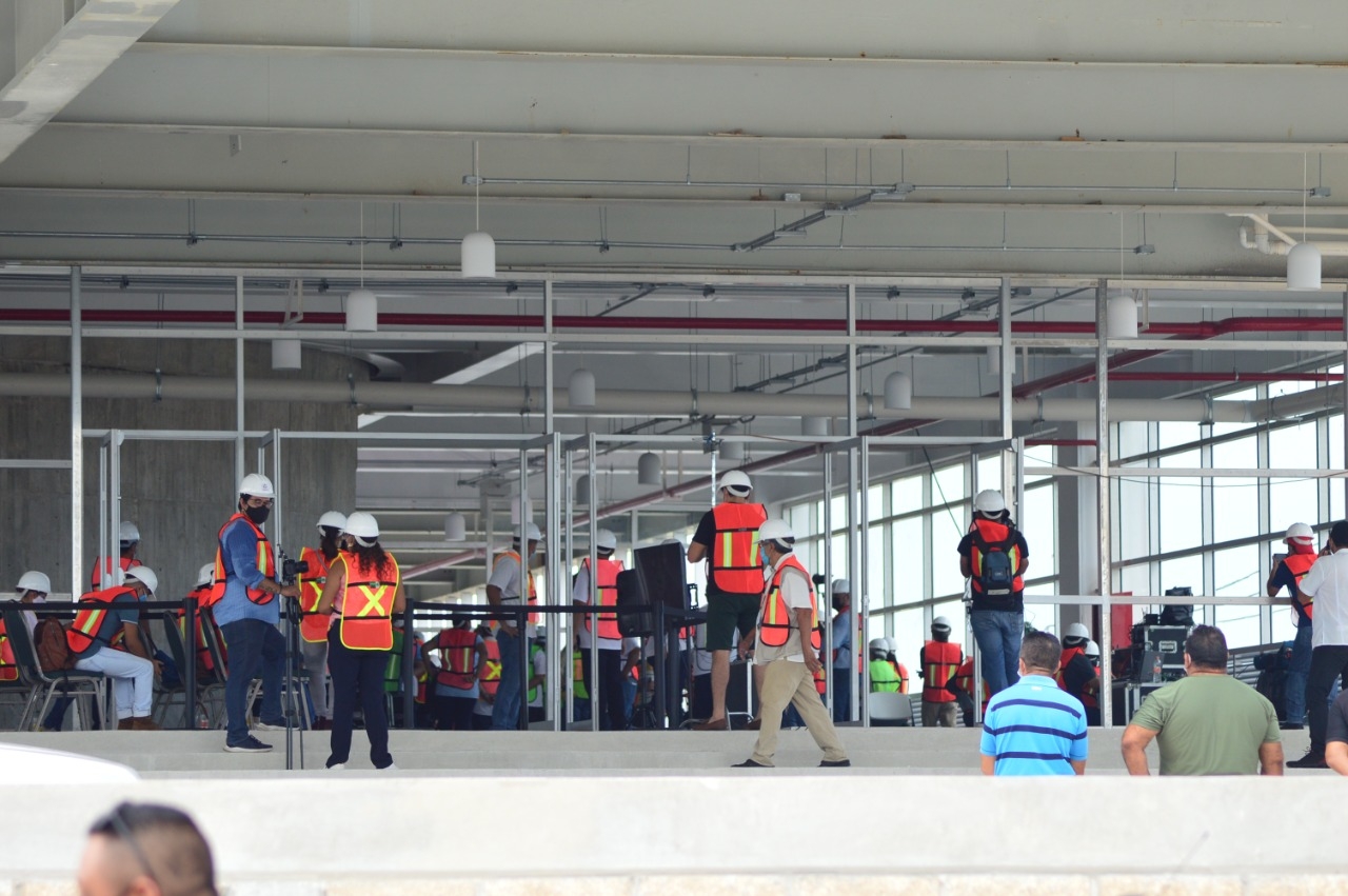 Este sábado se llevó una visita de inspección en las instalaciones de la Ciudad Administrativa