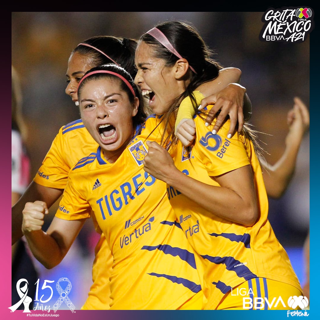 Tigres Femenil sigue de líder general de la competencia Tigres Femenil sigue de líder general de la competencia