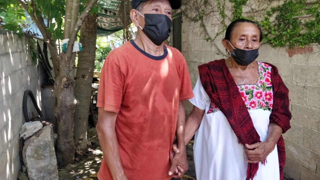 La pareja de abuelitos recuperó su casa el pasado 9 de octubre tras una larga lucha