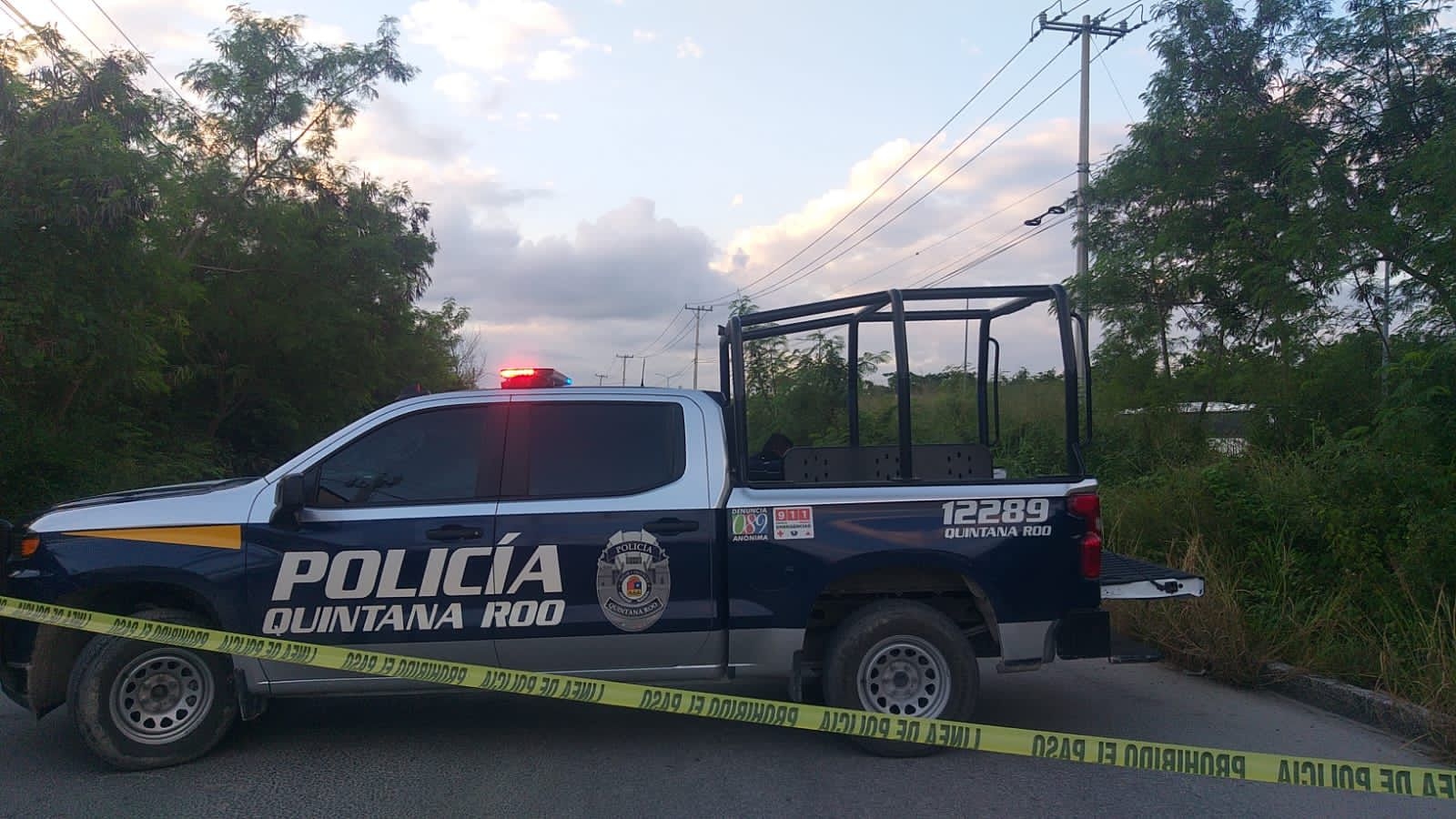 El cadáver fue trasladado a las instalaciones del Servicio Médico Forense en Cancún para la necropcia de ley El cadáver fue trasladado a las instalaciones del Servicio Médico Forense en Cancún para la necropcia de ley