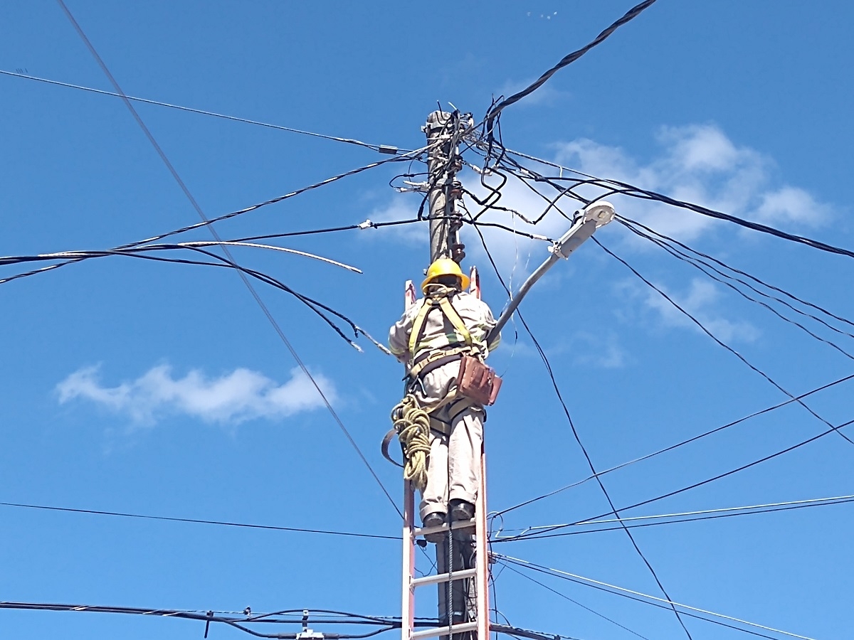 Cables de mediana tensión se fundieron por una sobrecarga
