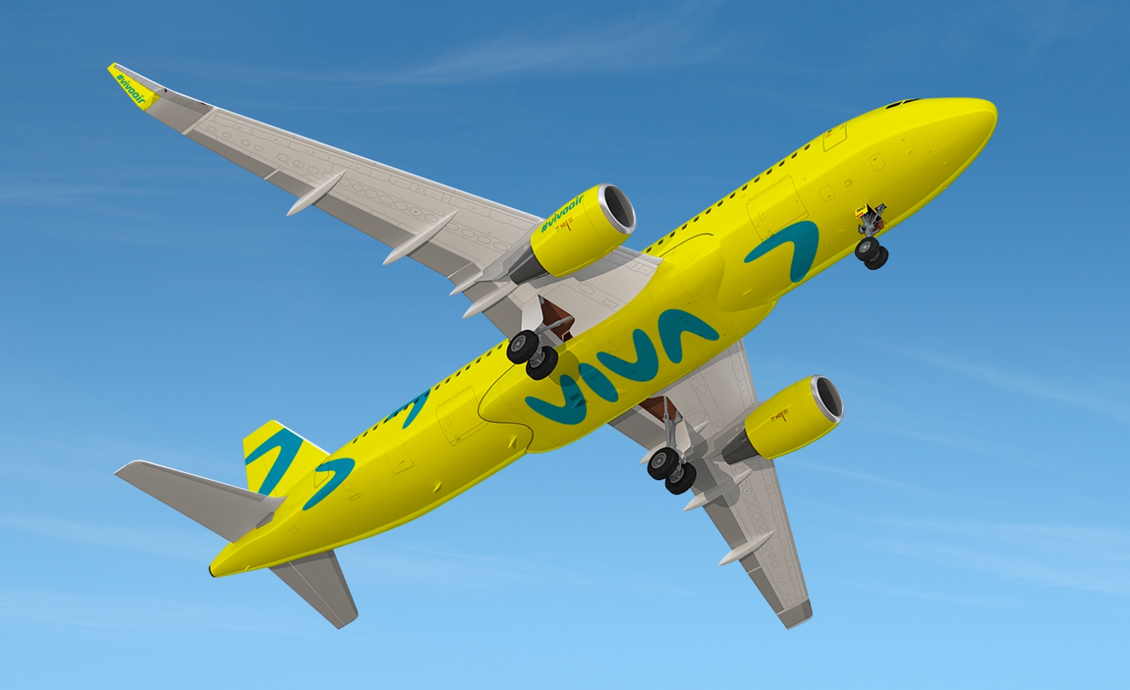 La aerolínea Viva inició operaciones entre Medellín y Cancún en agosto pasado