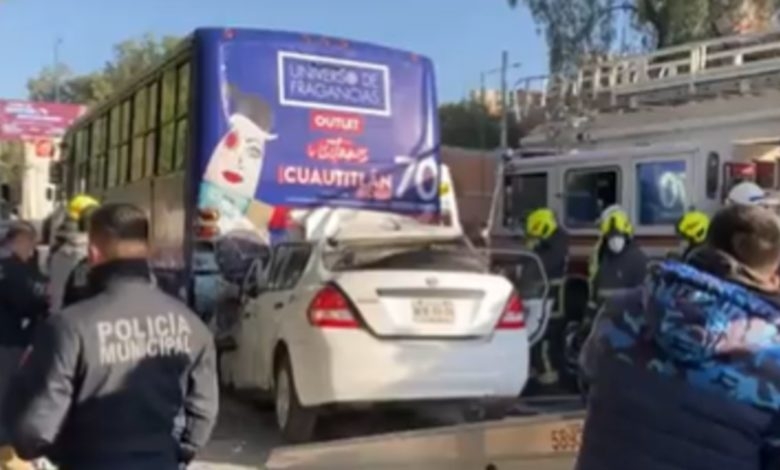 Accidente automovilístico en Cuautitlán Izcalli deja tres personas muertas