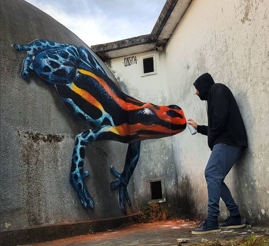 Odeith, el artista portugués del grafiti hiperrealista