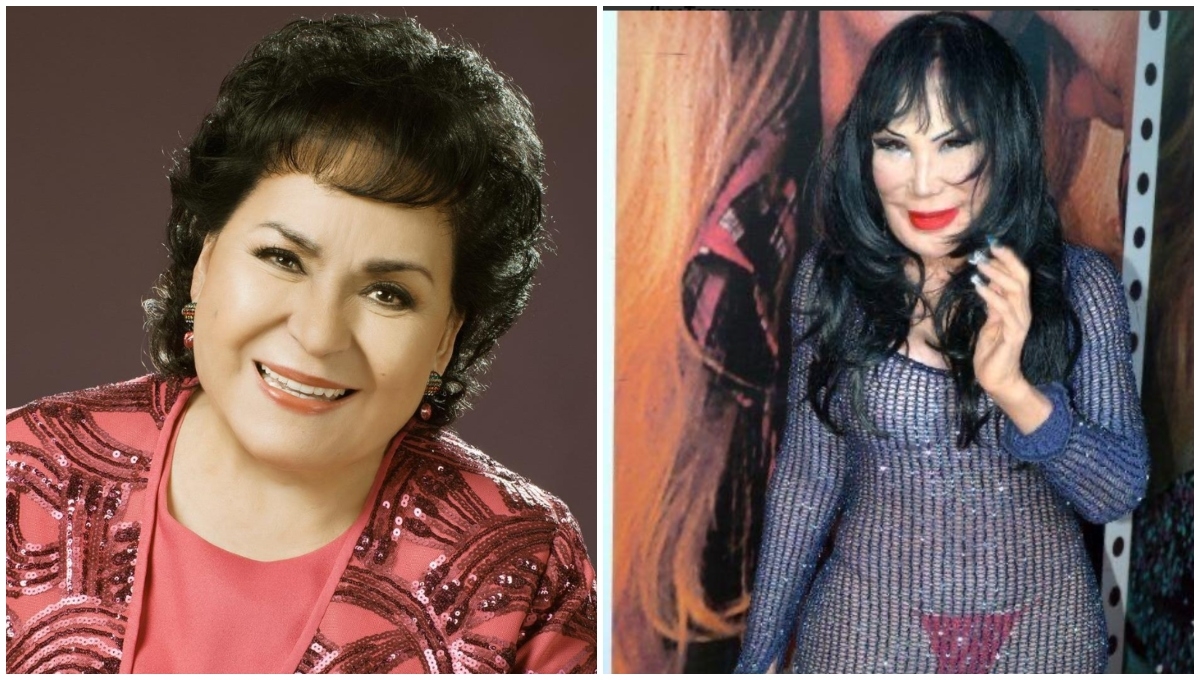 Luego de que Carmen Salinas fuera hospitalizada de urgencia debido a un derrame cerebral, medios de comunicación captaron a Lyn May en las instalaciones del hospital
