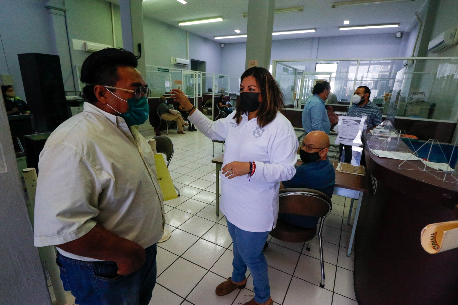 Se habilitó un área especial en la delegación local para la atención exprés de los usuarios que requieren información Se habilitó un área especial en la delegación local para la atención exprés de los usuarios que requieren información