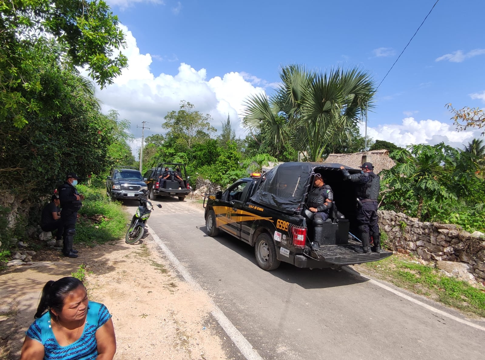 Incrementan vigilancia policiaca en las elecciones extraordinarias de Uayma Incrementan vigilancia policiaca en las elecciones extraordinarias de Uayma