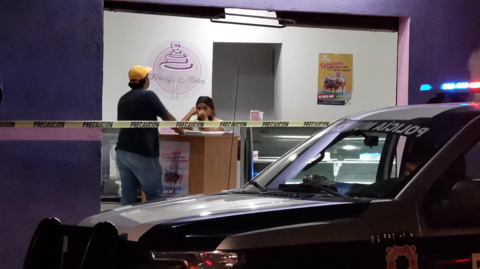 La empleada fue golpeada por el presunto asaltante La empleada fue golpeada por el presunto asaltante