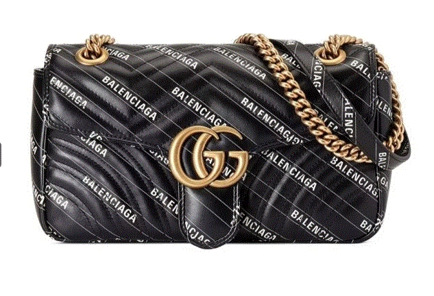 Esta nueva fusión entre Gucci y Balenciaga tiene de novedoso la modificación de logotipos
