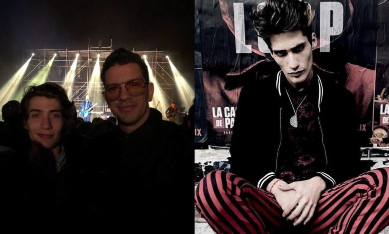 Algunos usuarios grabaron la pantalla y compartieron el material explícito del hijo del cantante Yahir