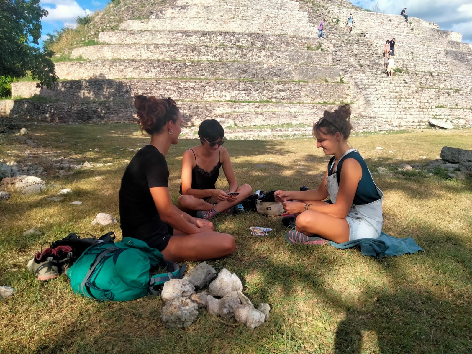 Los sitios más concurridos fueron el templo y las pirámides