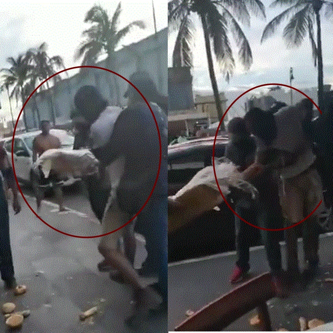 El vendedor de Pan es una persona con discapacidad visual quien sufrió el abuso en el paseo del malecón El vendedor de Pan es una persona con discapacidad visual quien sufrió el abuso en el paseo del malecón