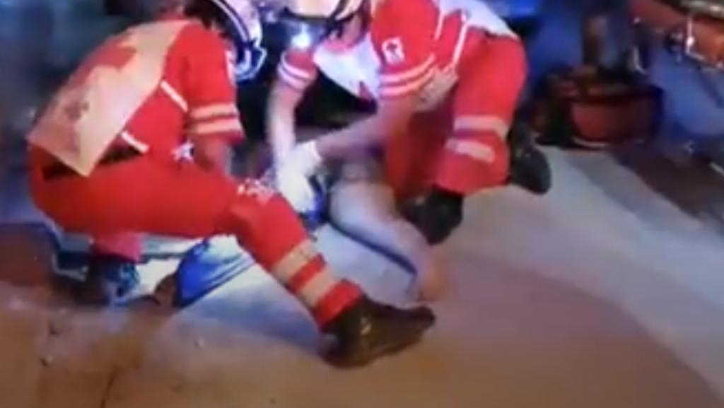 La mujer fue atendida por paramédicos de la Cruz Roja en Tulum y trasladas al Hospital General de Playa del Carmen