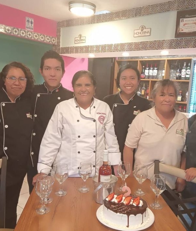 Hace unos meses, el restaurante de Honorina, ganadora de MasterChef fue suspendido de sus actividades