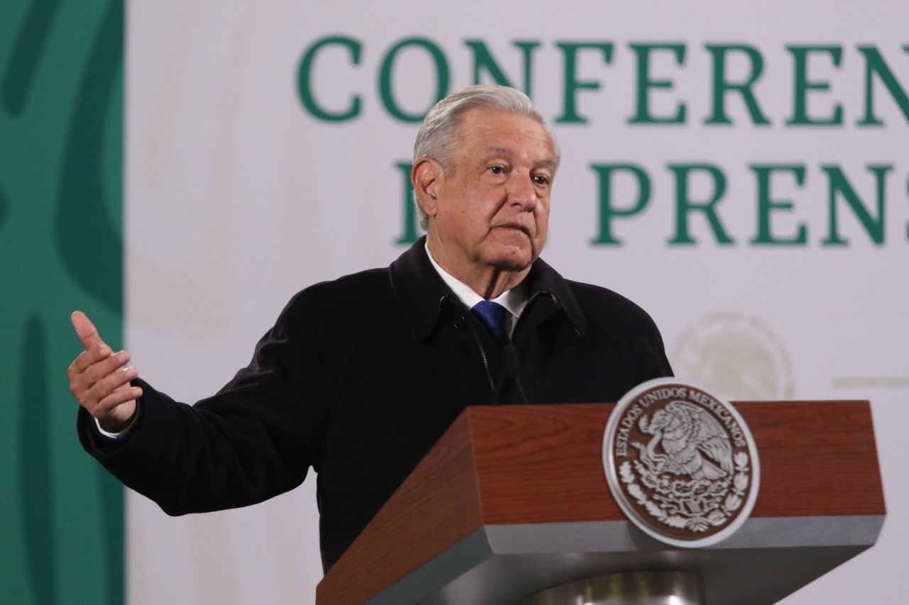El presidente AMLO le envió sus condolencias durante su rueda de prensa mañanera El presidente AMLO le envió sus condolencias durante su rueda de prensa mañanera