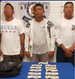 Los detenidos fueron trasladados a las instalaciones de esta Secretaria Municipal de Seguridad Pública y Tránsito (SMSPYT)