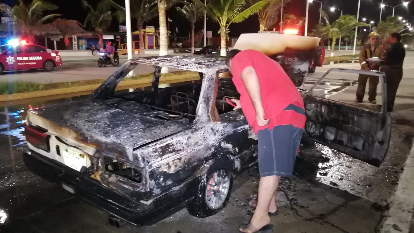 Los hechos se registraron alrededor de las 00:40 horas de este martes sobre el malecón Nelsón Barrera Romellón