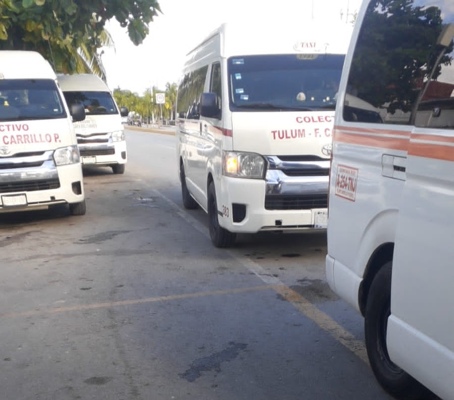 Conflicto transportista se agudiza; agreden a vehículo de la Untrac en Tulum