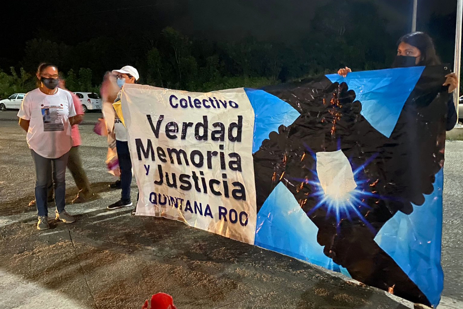 El colectivo le entregó un pliego petitorio al Presidente de México, durante su última visita a Cancún El colectivo le entregó un pliego petitorio al Presidente de México, durante su última visita a Cancún