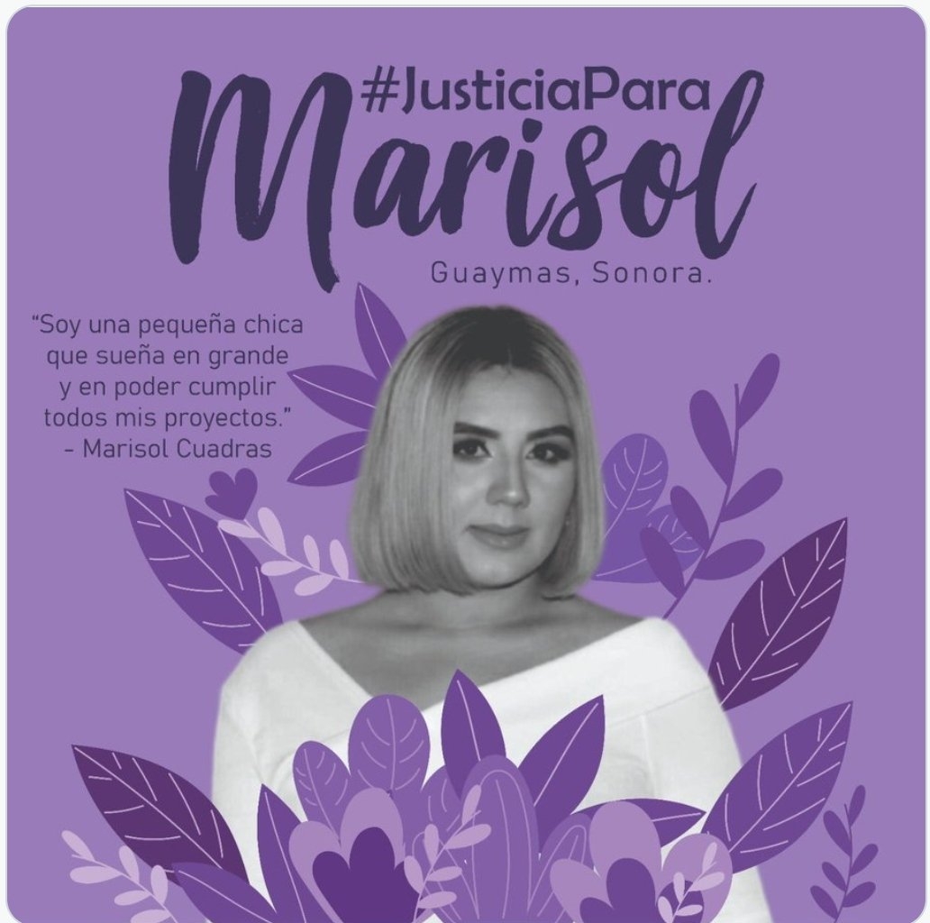 Marisol Cuadra era una joven menor de edad que fue víctima del ataque armado en Guaymas, Sonora