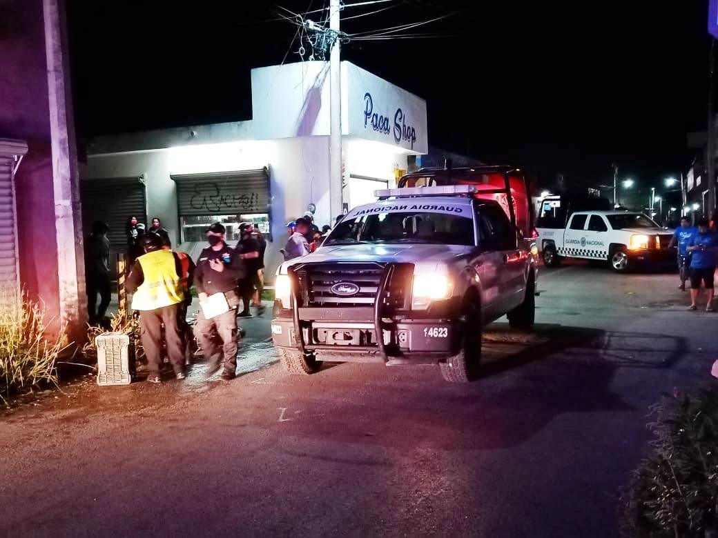La Guardia Nacional atedió a las personas luego del choque La Guardia Nacional atedió a las personas luego del choque