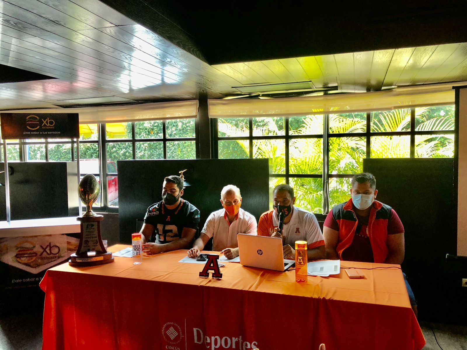 Los Leones de la Anáhuac presentaron las actividades que realizarán para el torneo de Fútbol Americano este año
