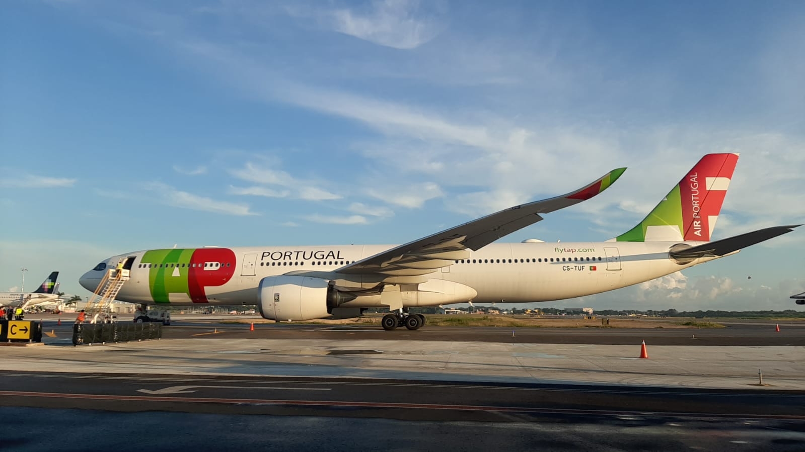 Las inclemencias del Frente Frío número 7 ocasionó que el avión de Portugal aterrizara de emergencia en Mérida